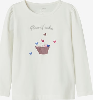 NAME IT Футболка 'NMFNETTA' в Белый: спереди