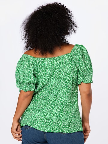Forever New Curve Bluse 'Marisa' i grønn