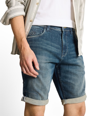 TOM TAILORregular Traperice 'Josch' - plava boja