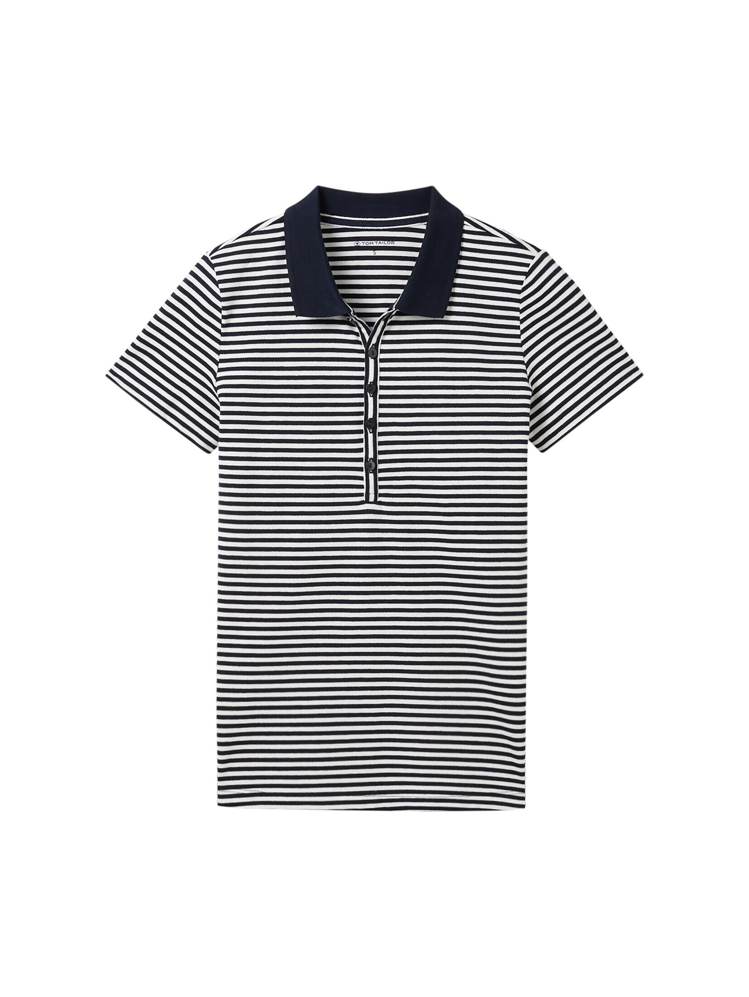 TOM TAILOR Shirt in Blauw: voorkant