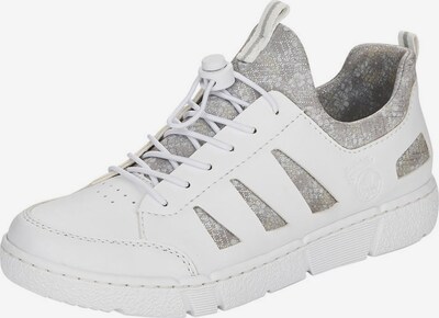 RIEKER Sneaker in graumeliert / weiß, Produktansicht