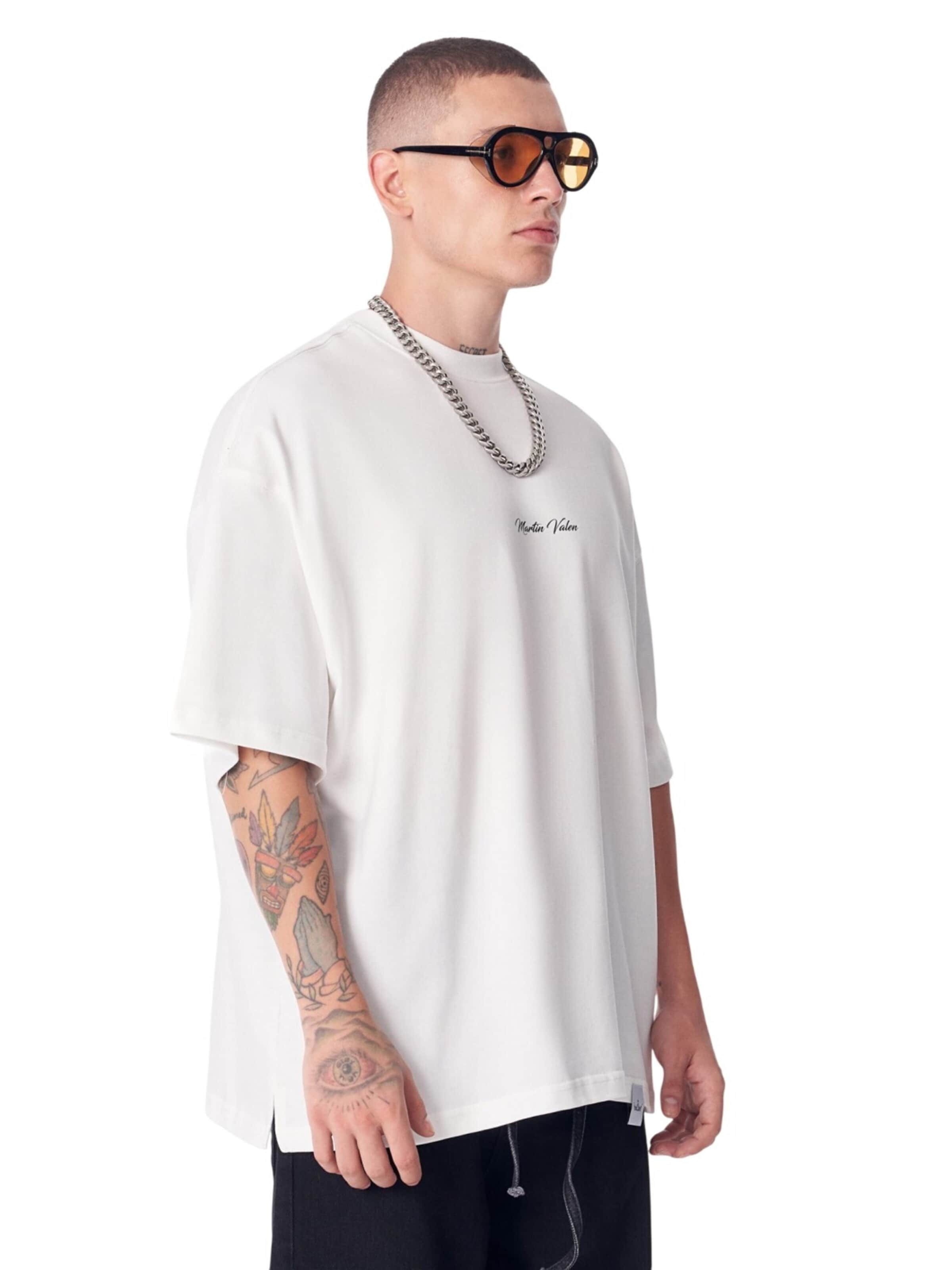 MARTIN VALEN Shirt in Wit