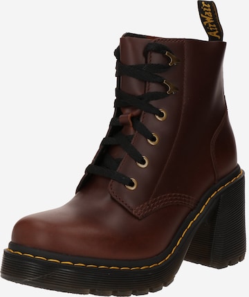 Dr. Martens Lace-up bootie 'Jesy' in Brown: front