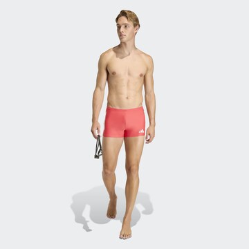ADIDAS PERFORMANCE Athletic Swim Trunks in Orange