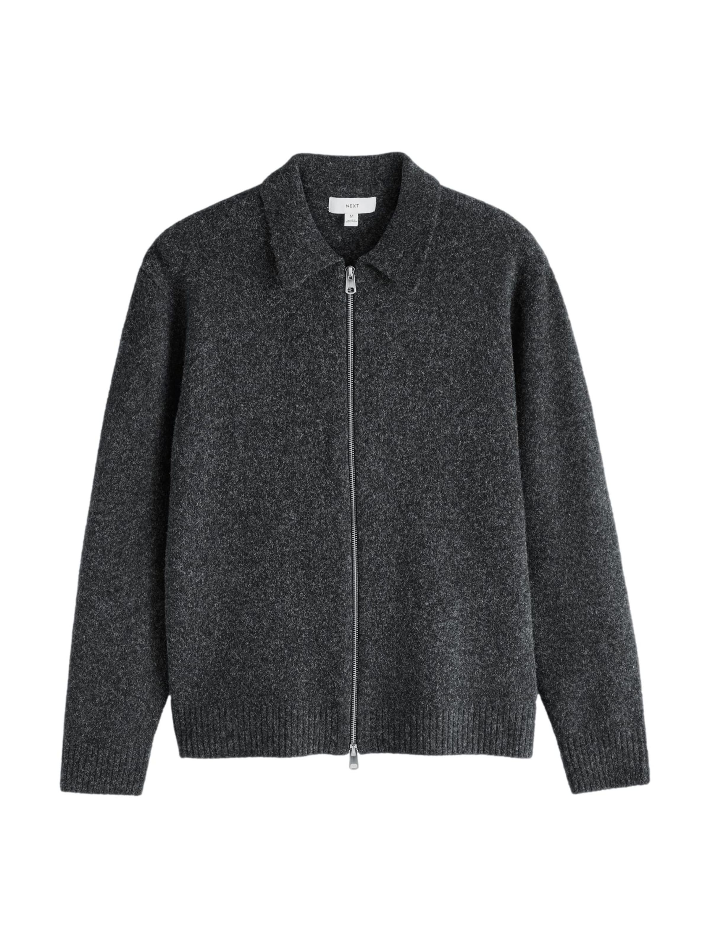 Next Gebreid vest in XS in de kleur Antraciet, Productweergave