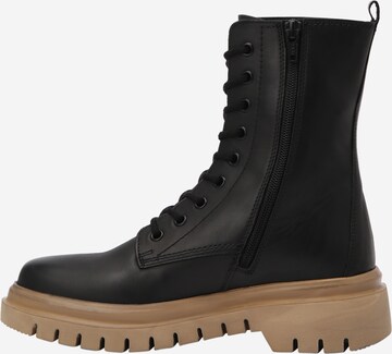 GABOR Lace-Up Ankle Boots in Black