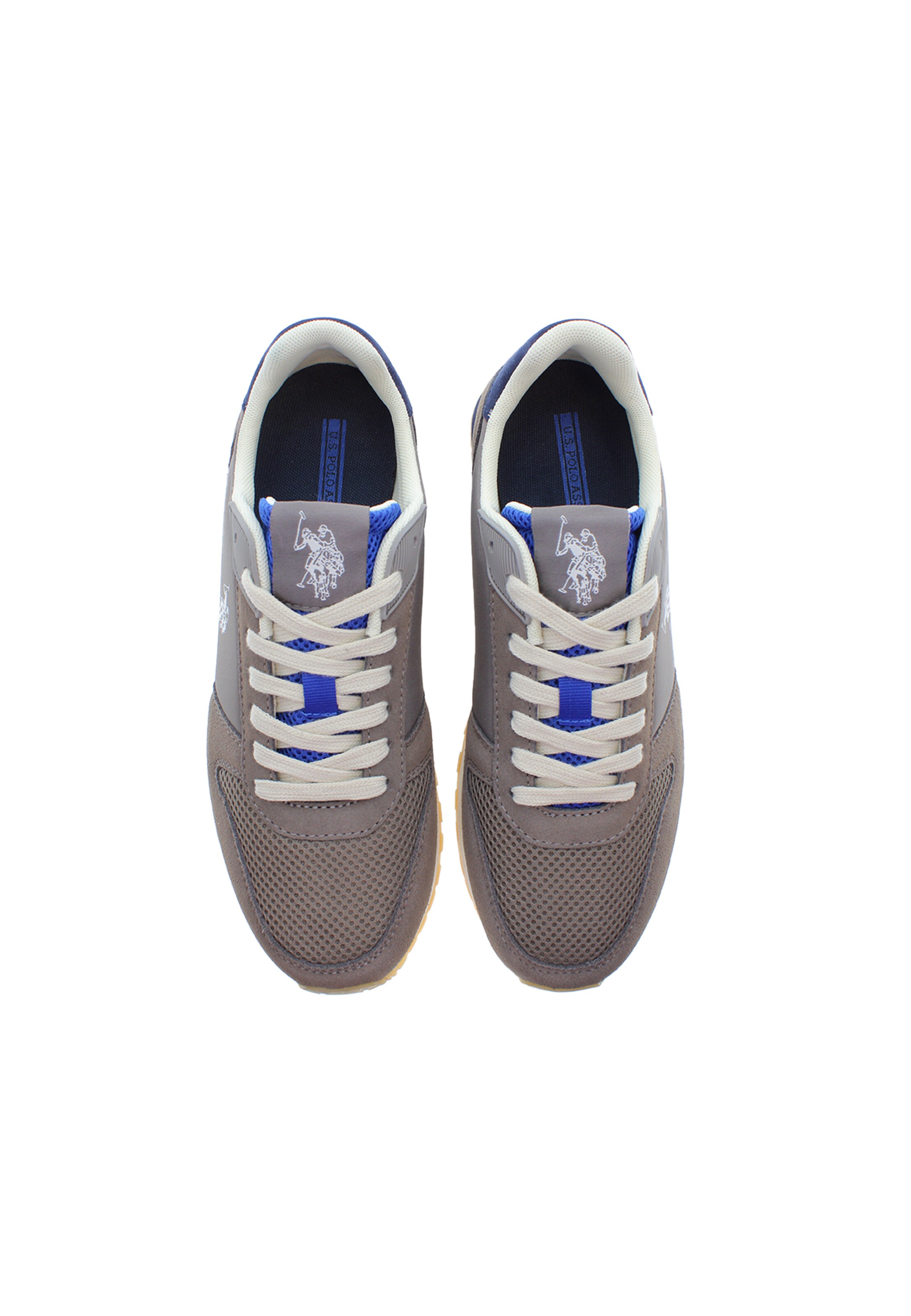 Baskets basses 'JAKE001' U.S. POLO ASSN. en gris