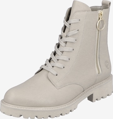 REMONTE Lace-Up Ankle Boots ' D8671 ' in Beige: front