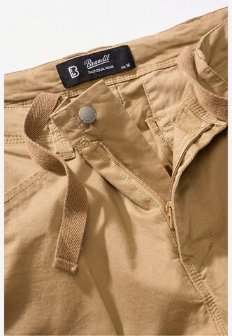 Coupe slim Pantalon cargo 'Adven' Brandit en beige