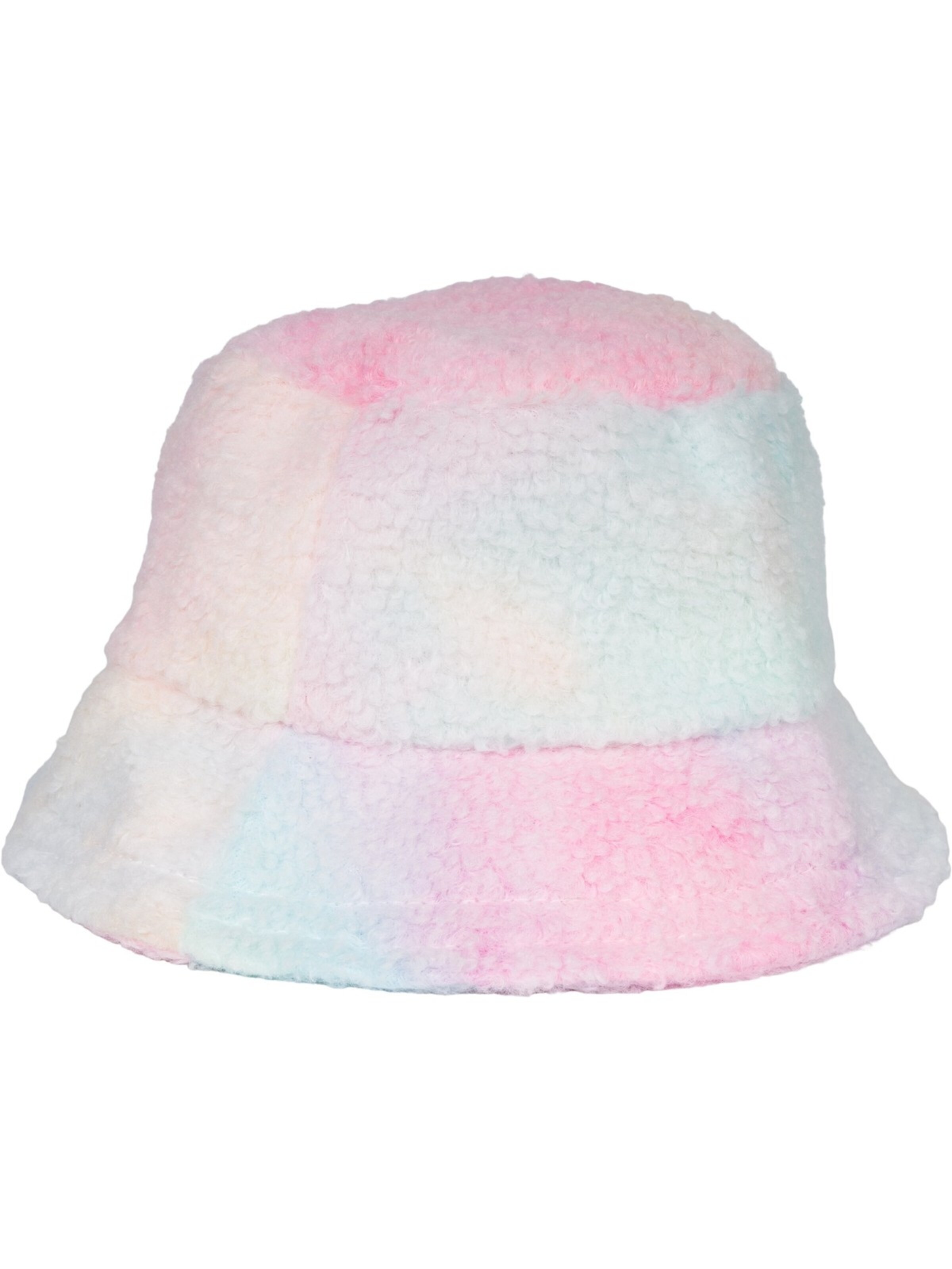 styleBREAKER Hat 'Teddyfell Fischerhut Ombré' in Blue