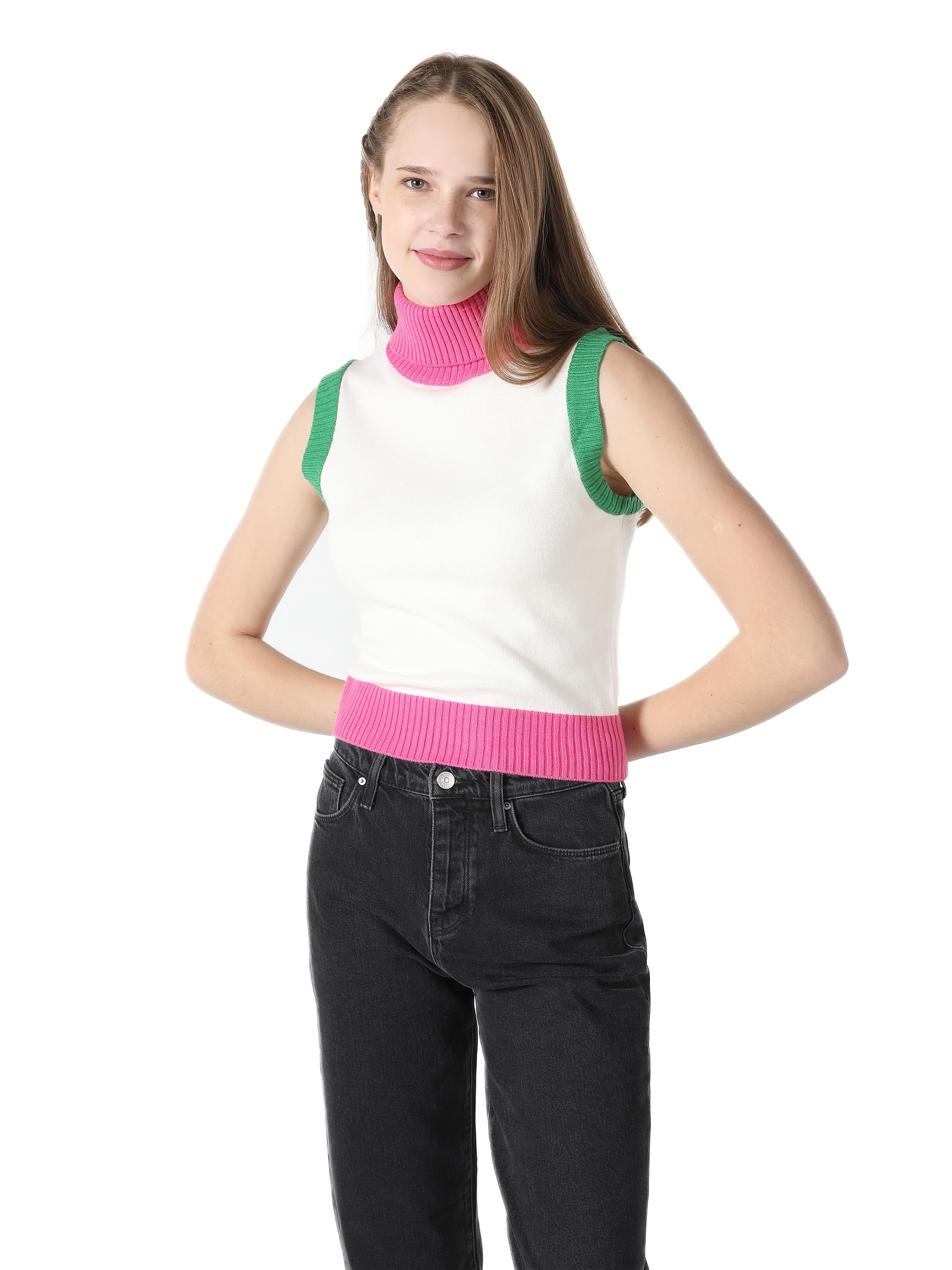 Colin's Trui in Wit: voorkant