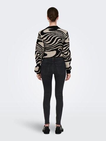 ONLY Skinny Jeans 'Blush' i sort