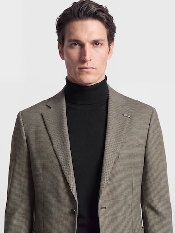 BENVENUTO Regular fit Business-colbert in Bruin