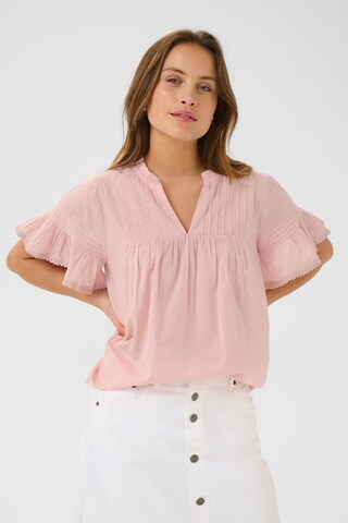 CULTURE Blouse 'Cybelle' in Roze: voorkant