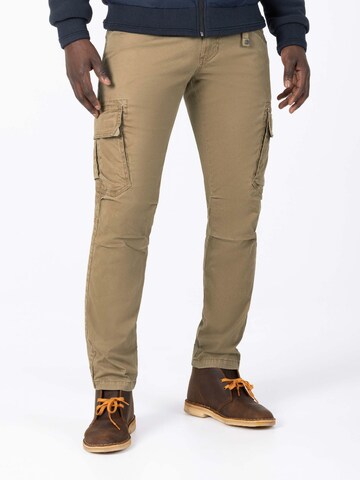 TIMEZONE Regular Cargo Jeans 'Ben' in Beige: front