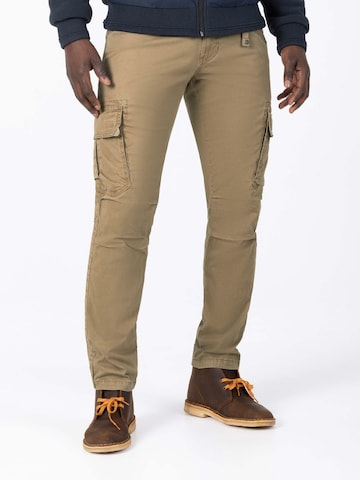 TIMEZONE Regular Cargo Jeans 'Ben' in Beige: front