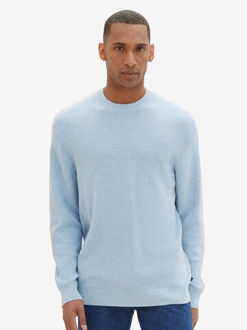 Pull-over TOM TAILOR en bleu : devant