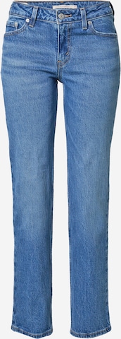 LEVI'S ® Regular Jeans 'Low Pitch Straight' i blå: framsida