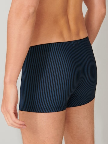 SCHIESSER - regular Calzoncillo boxer en azul