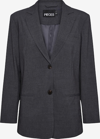 PIECES Blazer 'LUISA' in Grey: front