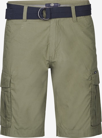 Pantalon cargo 'Azure' Petrol Industries en vert : devant