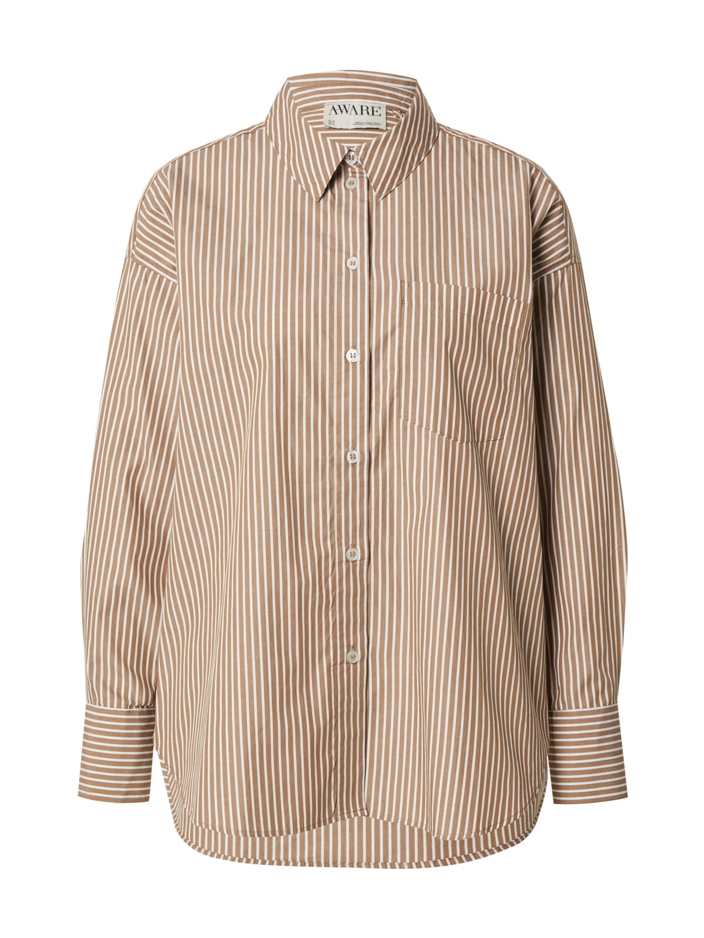 Aware Блузка в Коричневый: спереди