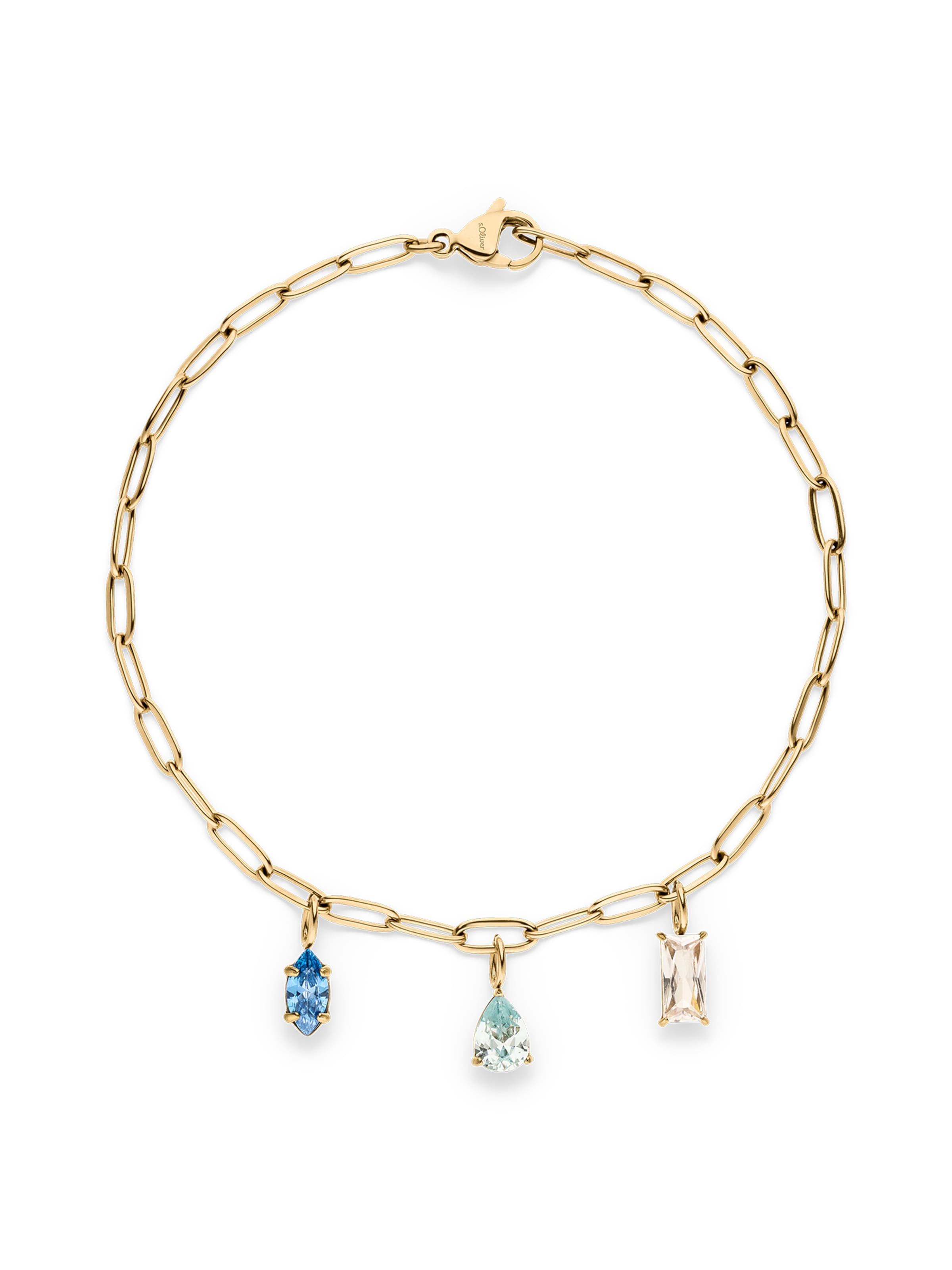 s.Oliver Armband in Gold: Vorderseite