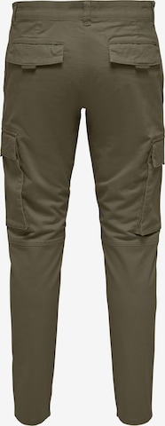 regular Pantaloni cargo 'NEXT' di Only & Sons in verde