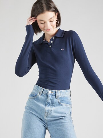 Tommy Jeans Shirt 'ESSENTIAL' in Blauw