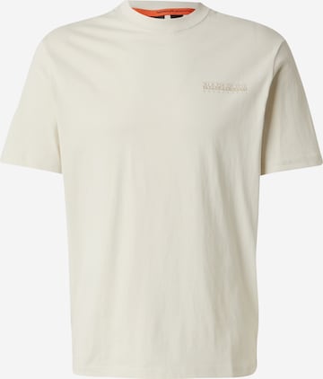 NAPAPIJRI T-Shirt in Beige: Vorderseite