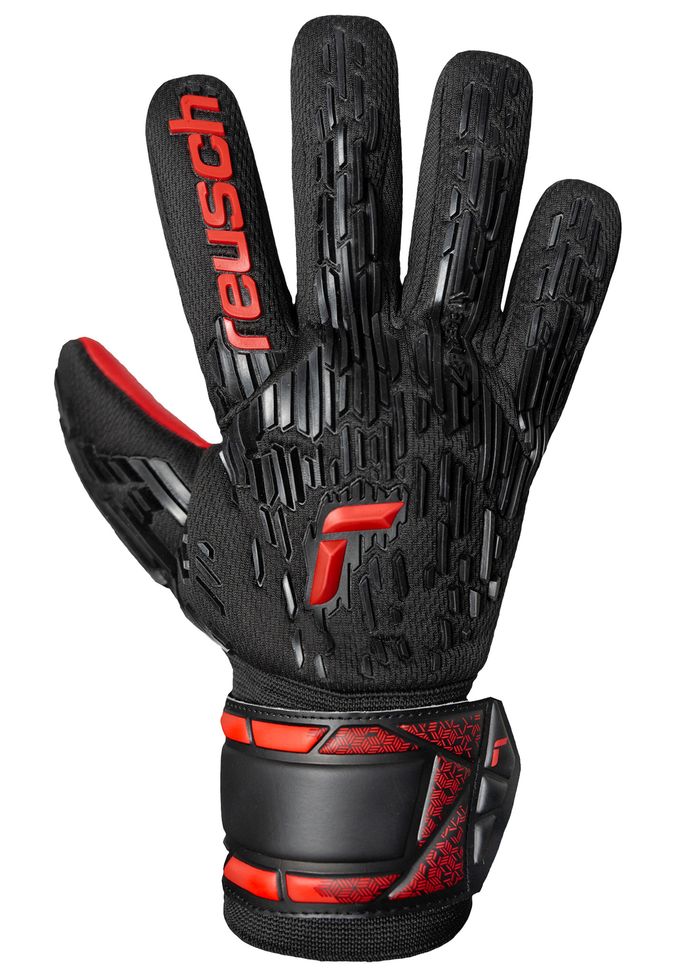 REUSCH Sporthandschoenen 'Attrakt Freegel Silver NC' in Rood