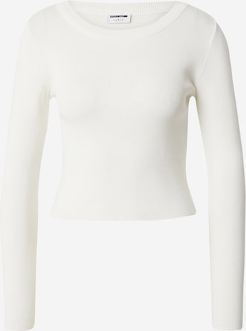 Noisy may Sweater 'Jaz' in White: front