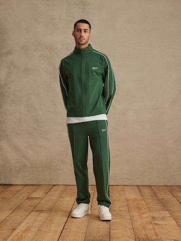 DAN FOX APPAREL - Regular Calças 'Maddox' em verde