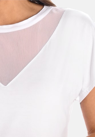 TEYLI Shirt 'Cora' (GRS) in Weiß