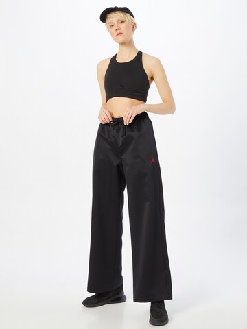 Jordan Wide leg Broek in Zwart