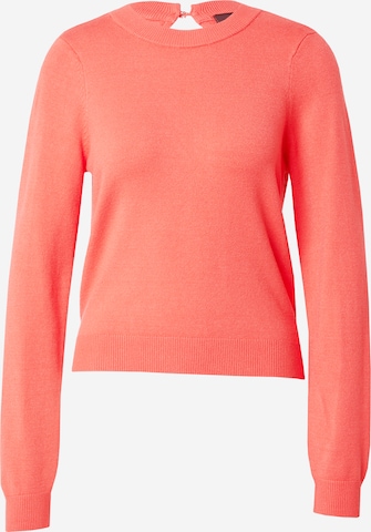 VERO MODA Trui 'HOLLY KARIS' in Rood: voorkant