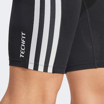 ADIDAS PERFORMANCE Skinny Παντελόνι φόρμας σε μαύρο