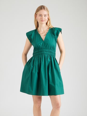 BOSS Sukienka 'C_Darico' w kolorze zielony: przód