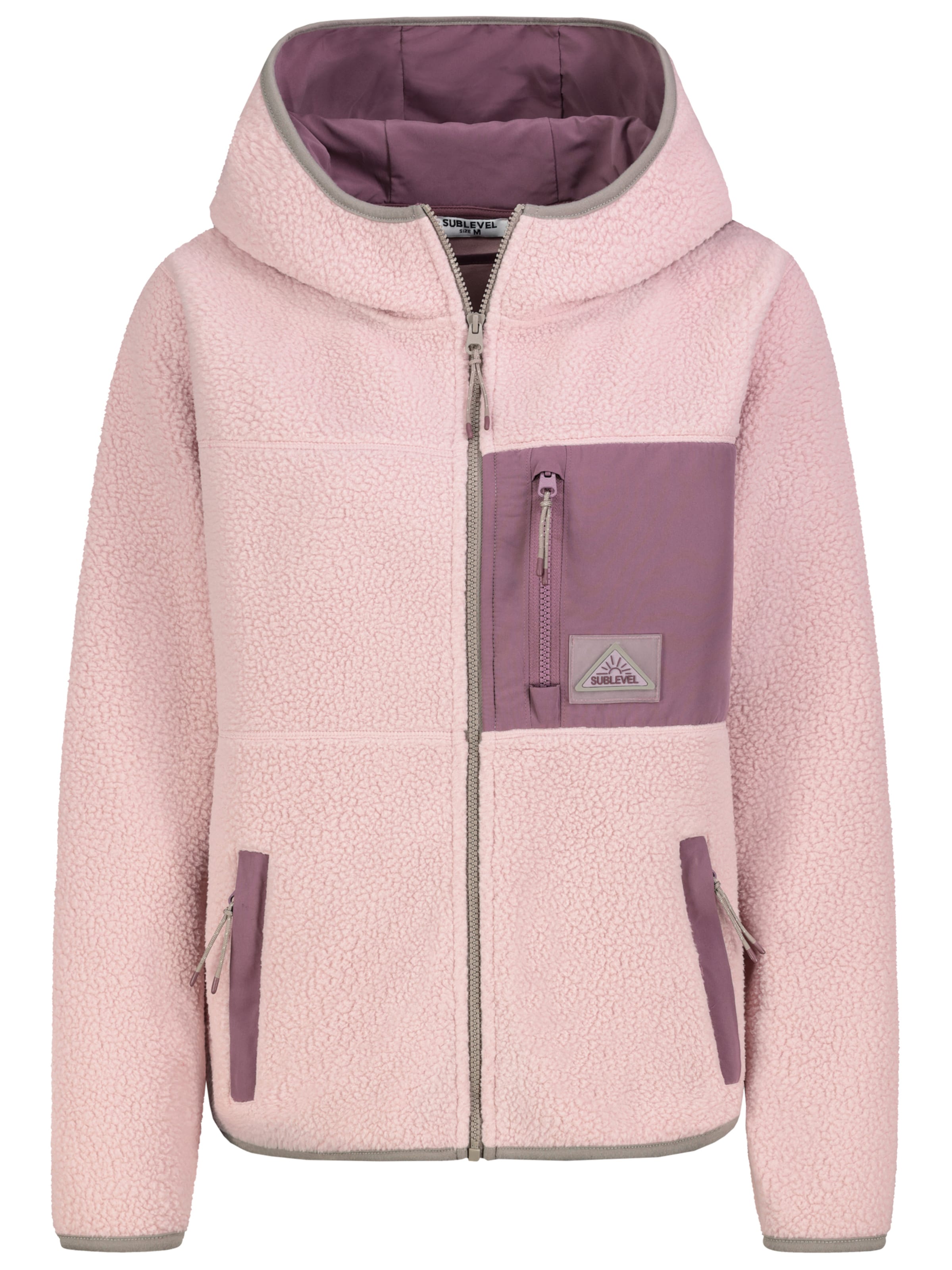 Sublevel Fleece Jacket in Pink: front