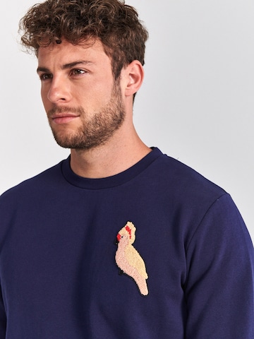 Shiwi Sweatshirt 'Cockatoo' in Blau