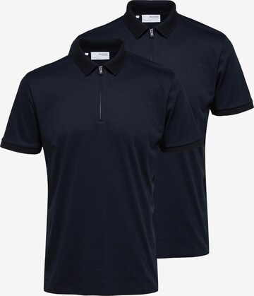 SELECTED Shirt 'Fave' in Blue: front
