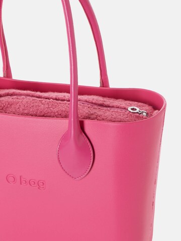 O bag Shopper Tasche Wasserdicht, Mit Innenliegender Reißverschlusstasche O bag in Pink