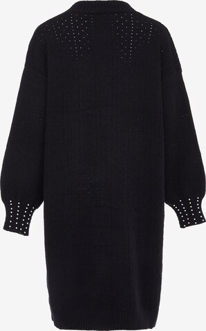 caissa Knit Cardigan in Black