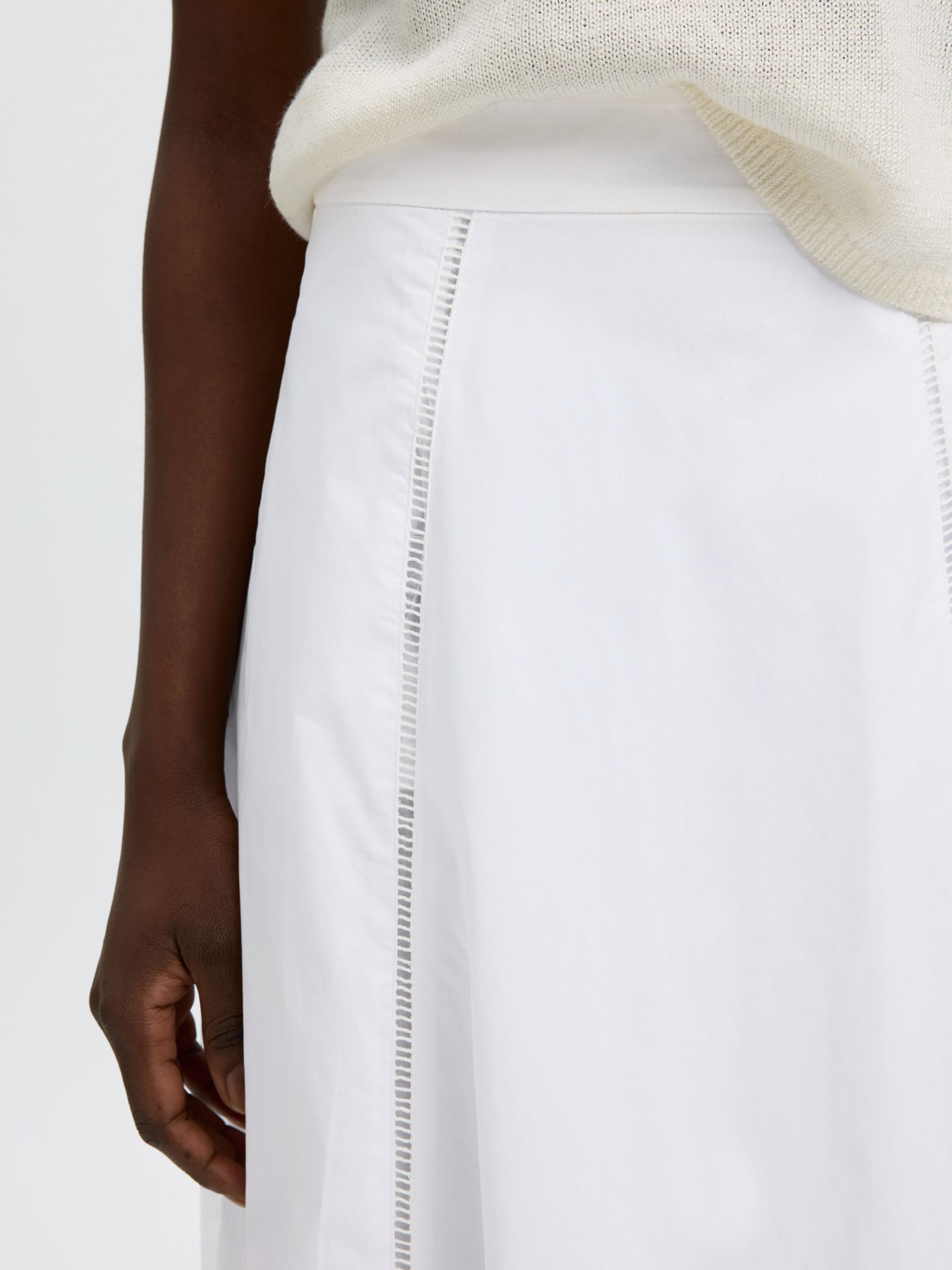 Gonna di SELECTED in bianco