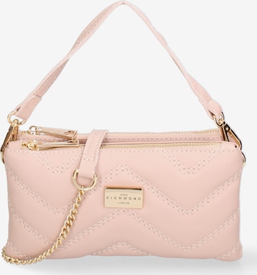 Borsa a spalla di John Richmond in rosa: frontale