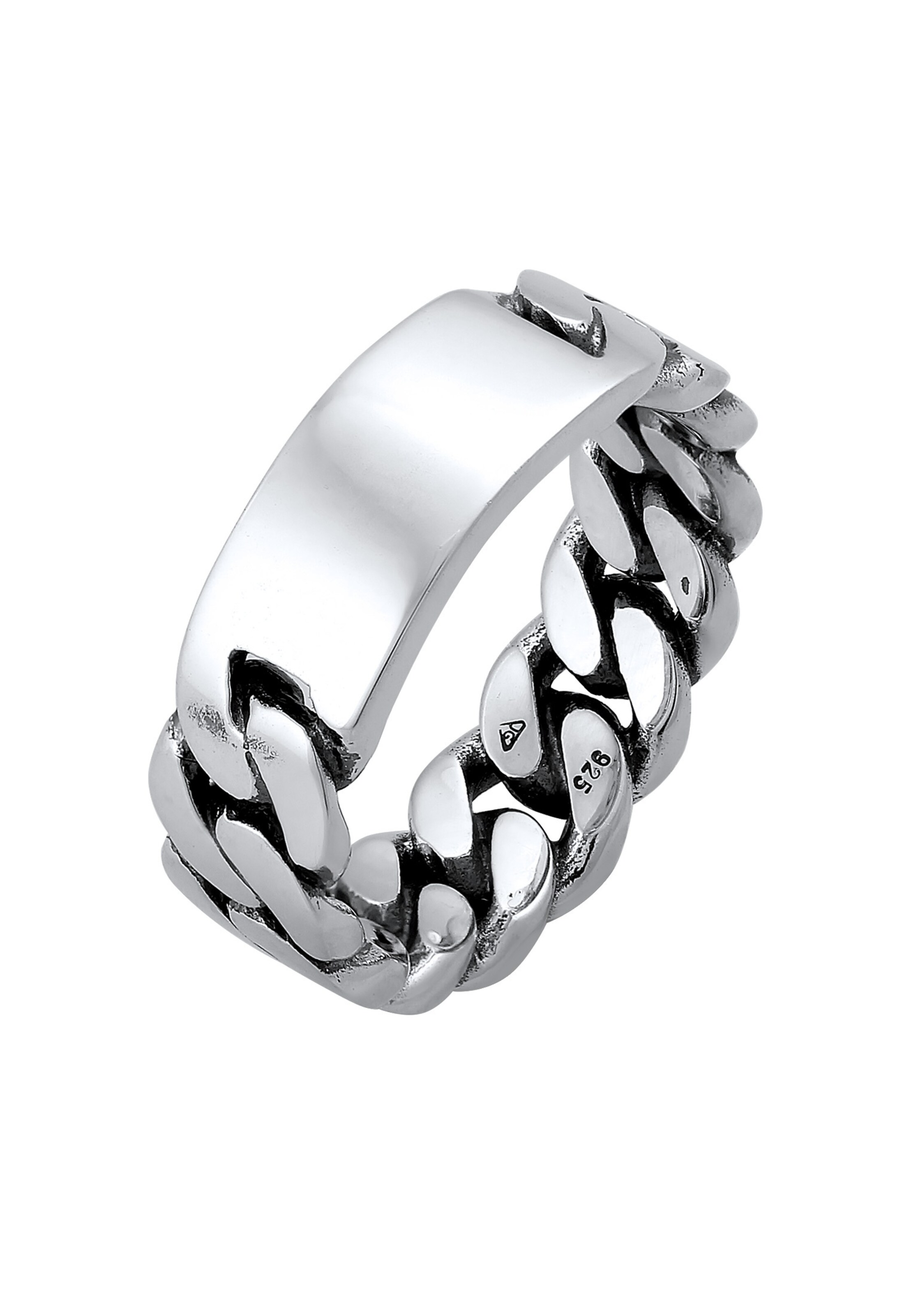 KUZZOI Ring in Silver: front
