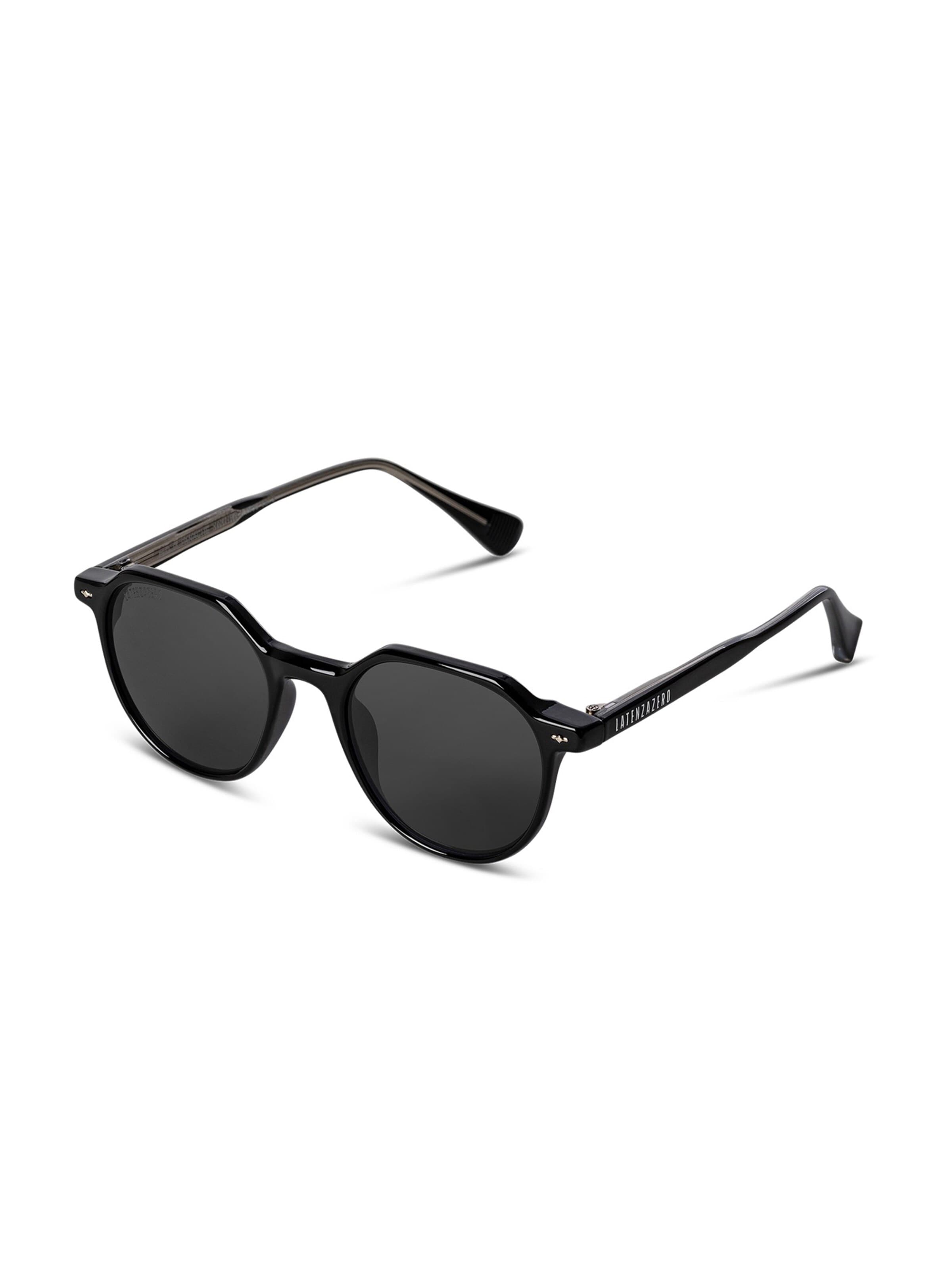 LatenzaZero Sonnenbrille 'Panache Sun' in Schwarz: Vorderseite