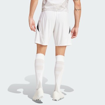 Regular Pantalon de sport 'Tiro 24' ADIDAS PERFORMANCE en blanc