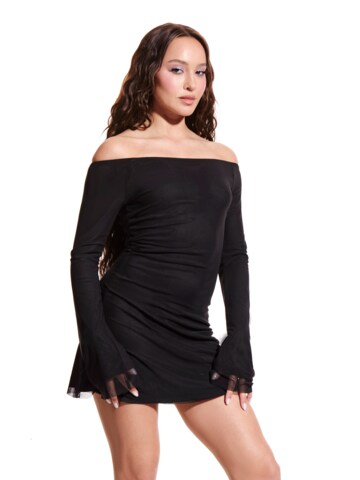 sry dad. co-created by ABOUT YOU Dress in Black: front