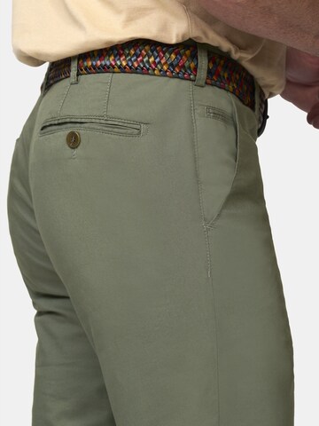 MEYER Regular Chinohose 'Bonn 1-8137' in Grün